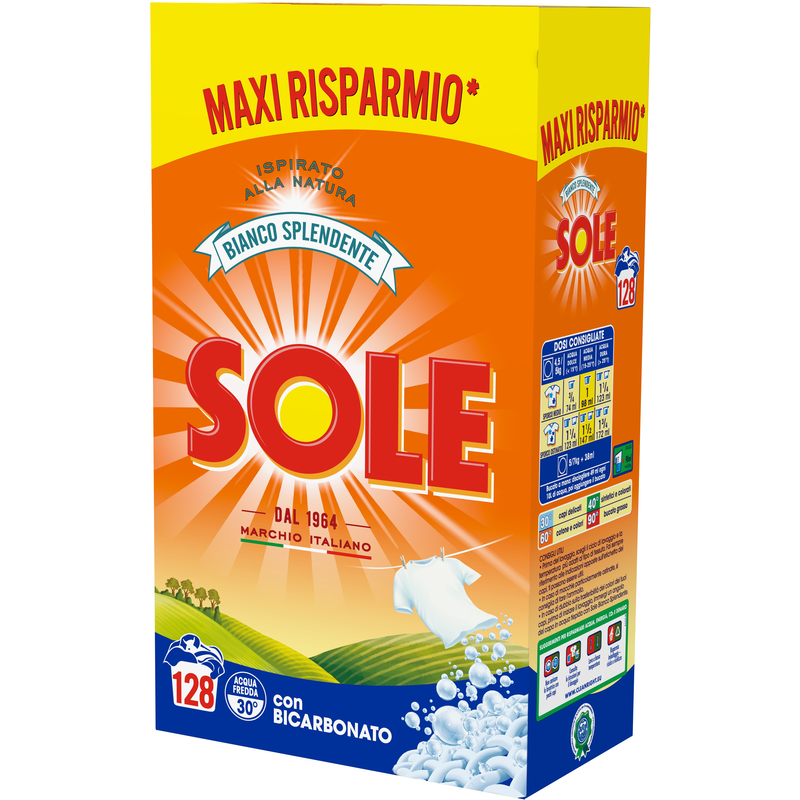 

Порошок для стирки универсал Sole Bianco Solare 128 стир
