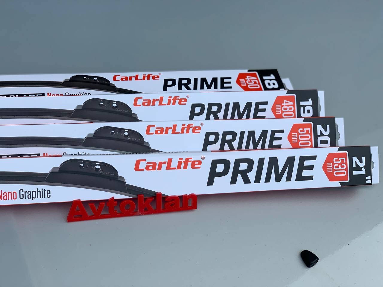 

Дворник бескаркасный CarLife PRIME щетка стеклоочистителя 19-480мм (P48)