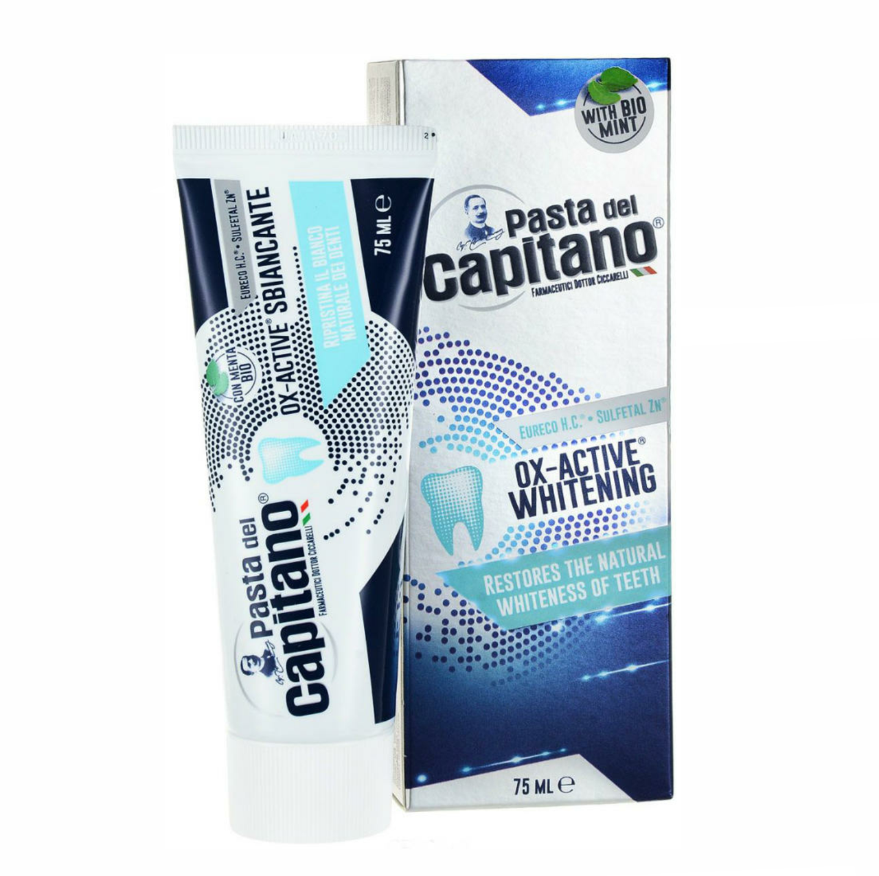 

Зубная паста Pasta Del Capitano Ox Active Whitening, 75 мл