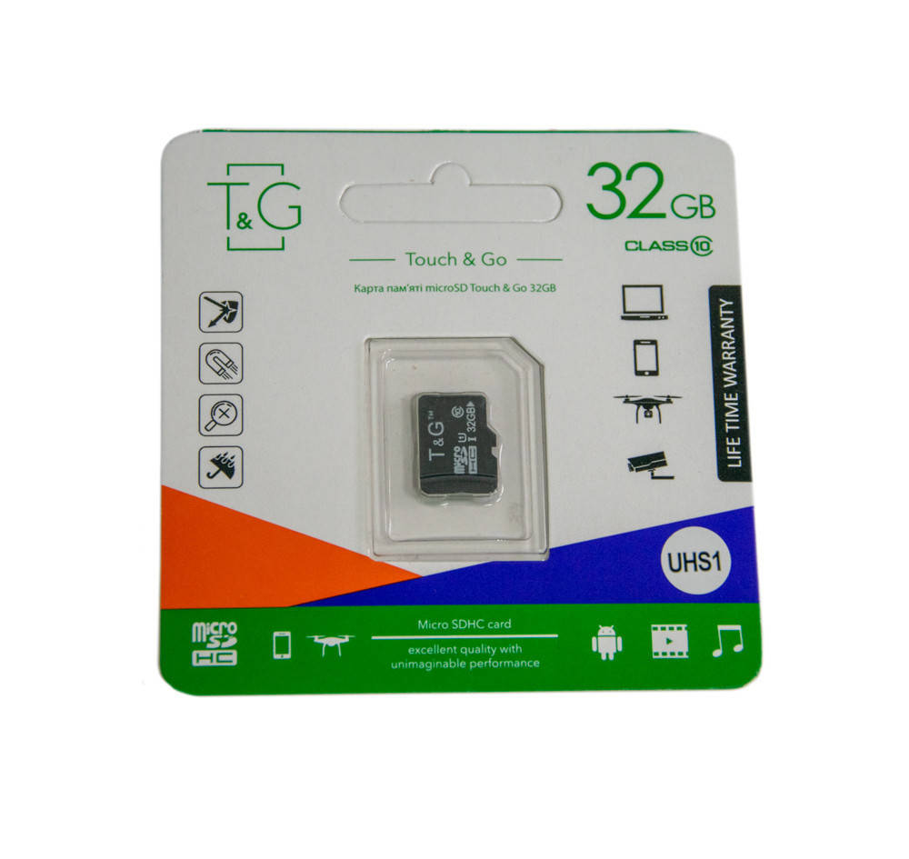 

Карта памяти micro sd TG на 32 ГБ, class 10, память для телефона, фотоаппарата | карта пам яті мікро сд (NT)
