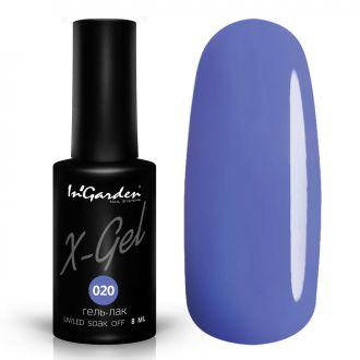 

Гель лак INGARDEN X-GEL (сиренево-синий) № 020, 8 мл