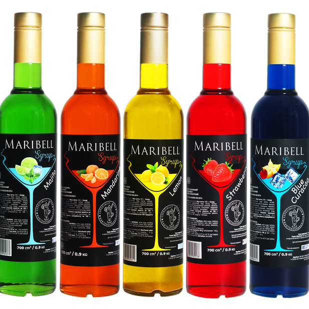 

Сироп барный ТМ Марибель (0,7л)