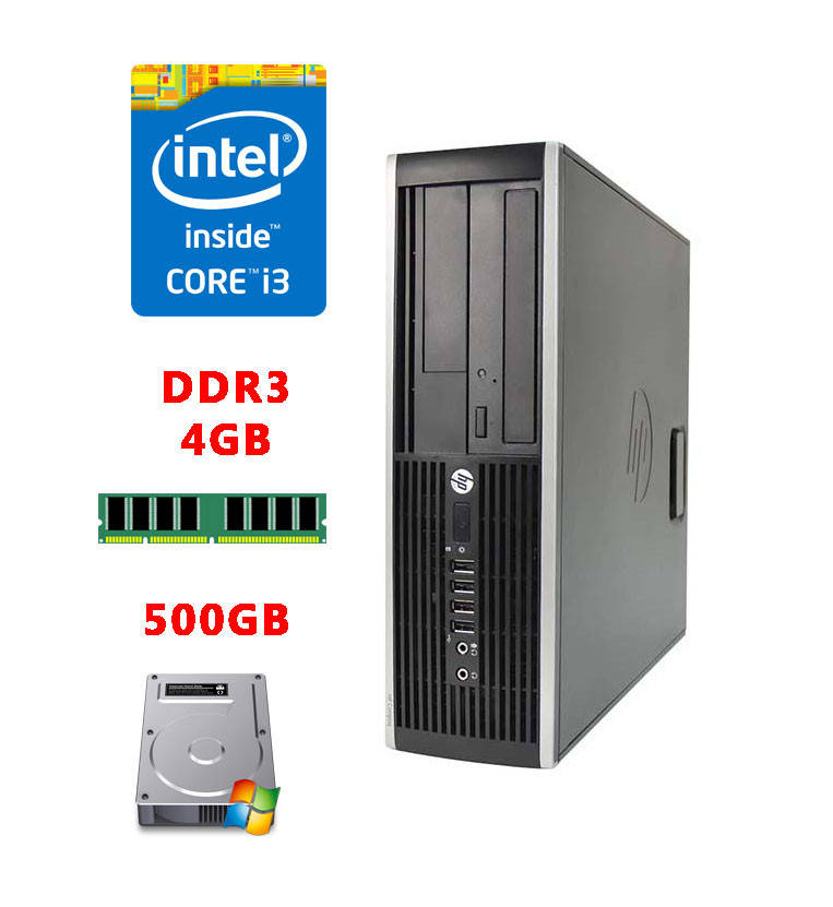 

Системный блок HP Compaq 6200 Pro SFF (Core I3-2100 / 4Gb / HDD 250Gb)