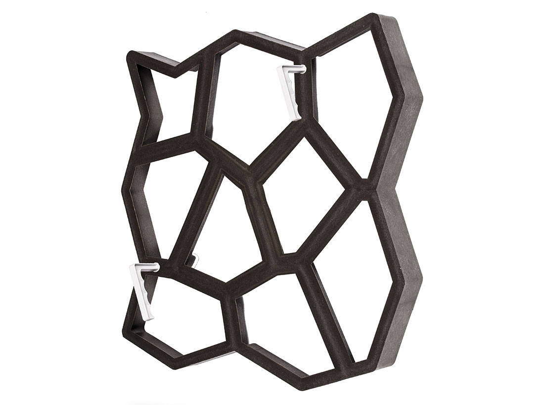 

Форма для садовой дорожки Hormusend 60x60 см Замковый камень с ручками