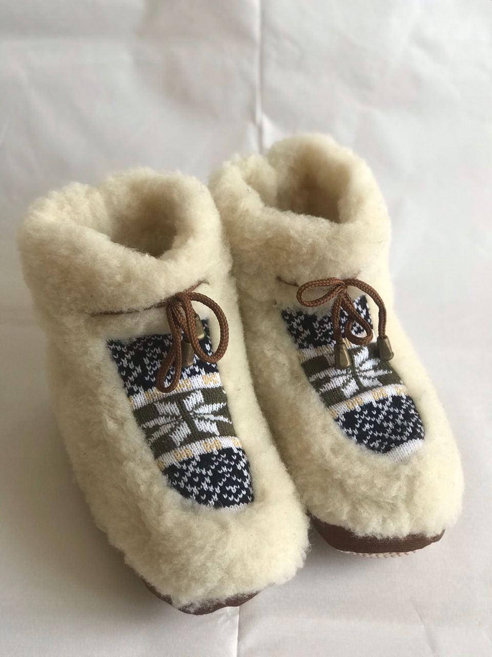 

Чуни из овчины, чуни из овечьей шерсти, Разные цвета