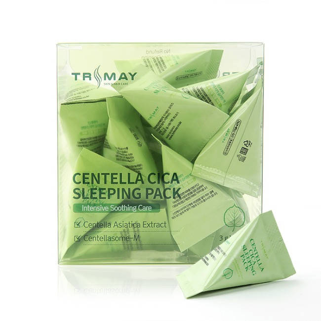 

Успокаивающая ночная маска с центеллой Trimay Centella Cica Sleeping Pack, 1 шт