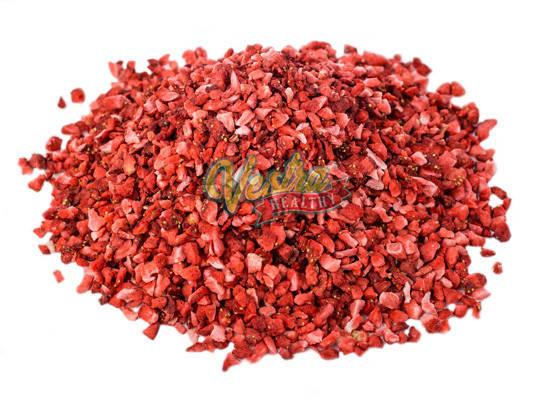

Клубника сублимированная кусочки 2-5 мм, уп. 50 г-1 кг