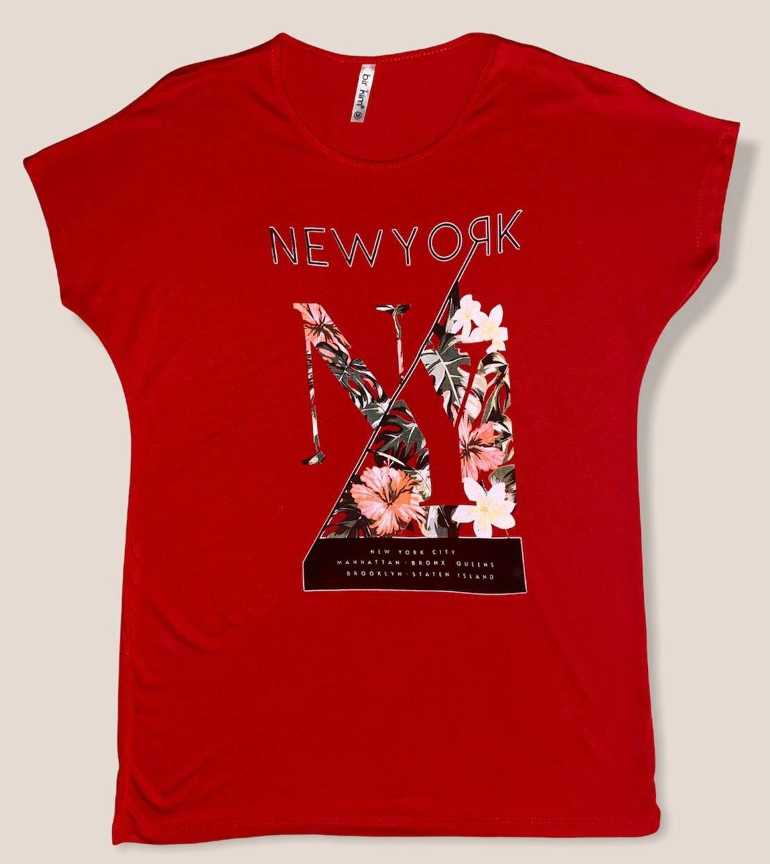 

Футболка женская большого размера Турция, Красный