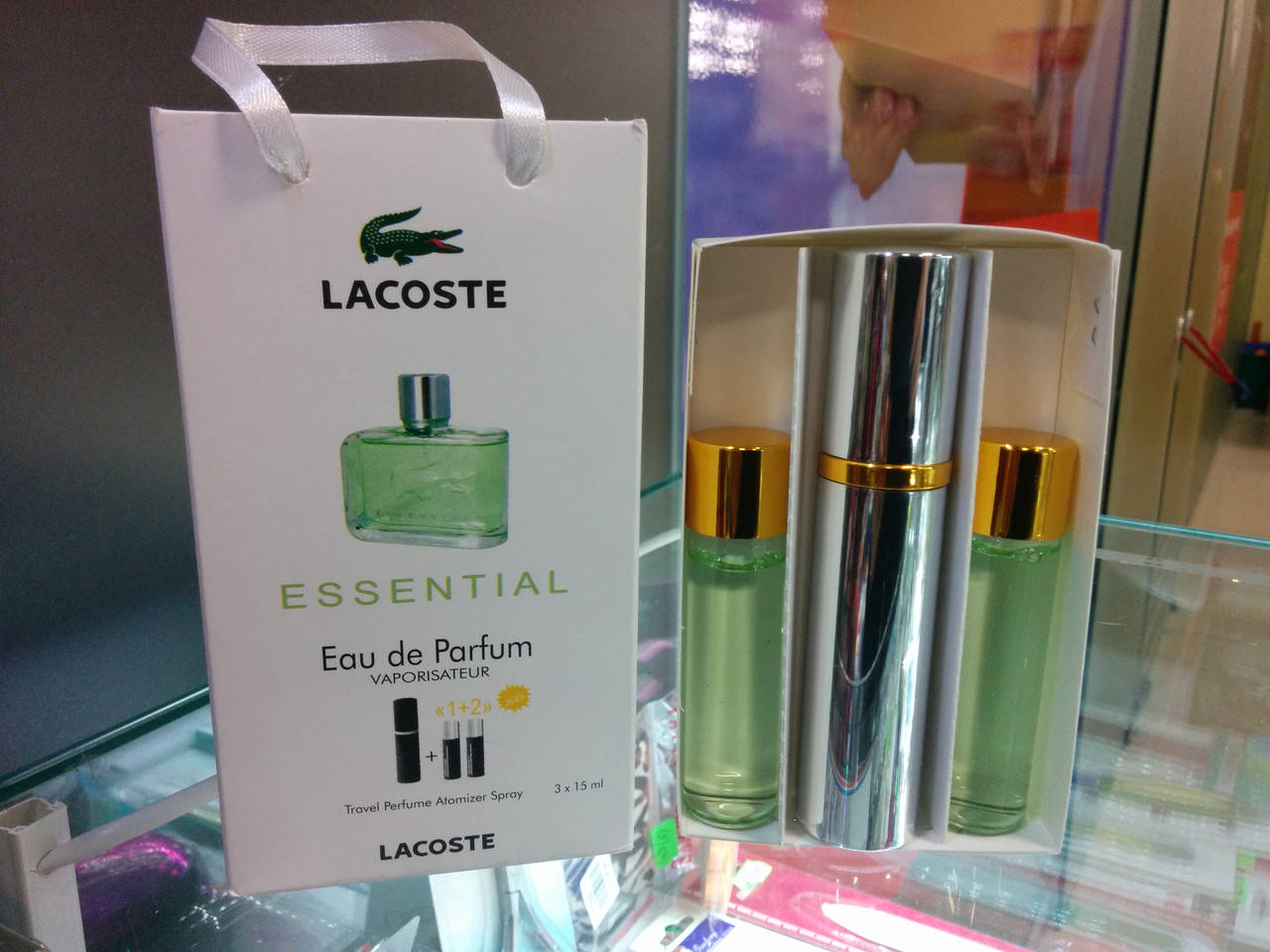 

Мини парфюм Lacoste Essential (Лакост Эссеншиал) 3*15 мл