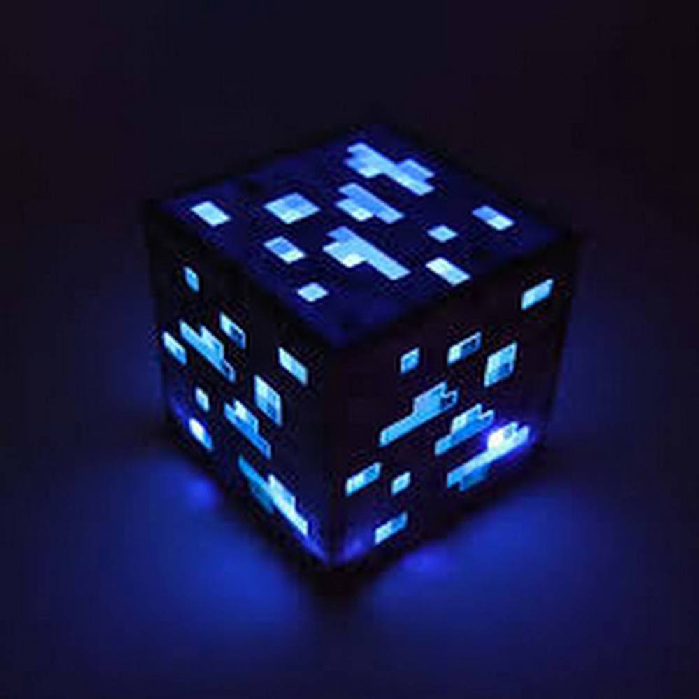 

Ночник LED из Майнкрафта Minecraft ThinkGeek (777), Синий