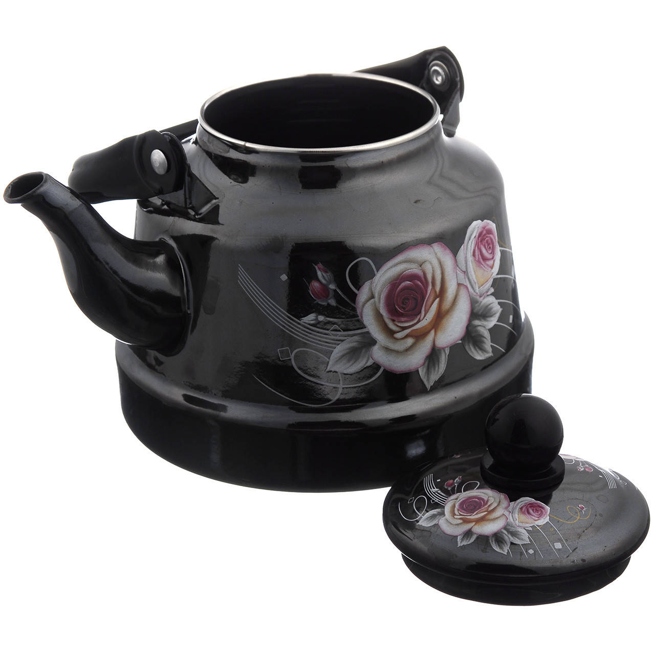 

Чайник эмалированный A-PLUS 1.7 л (1342), Черный