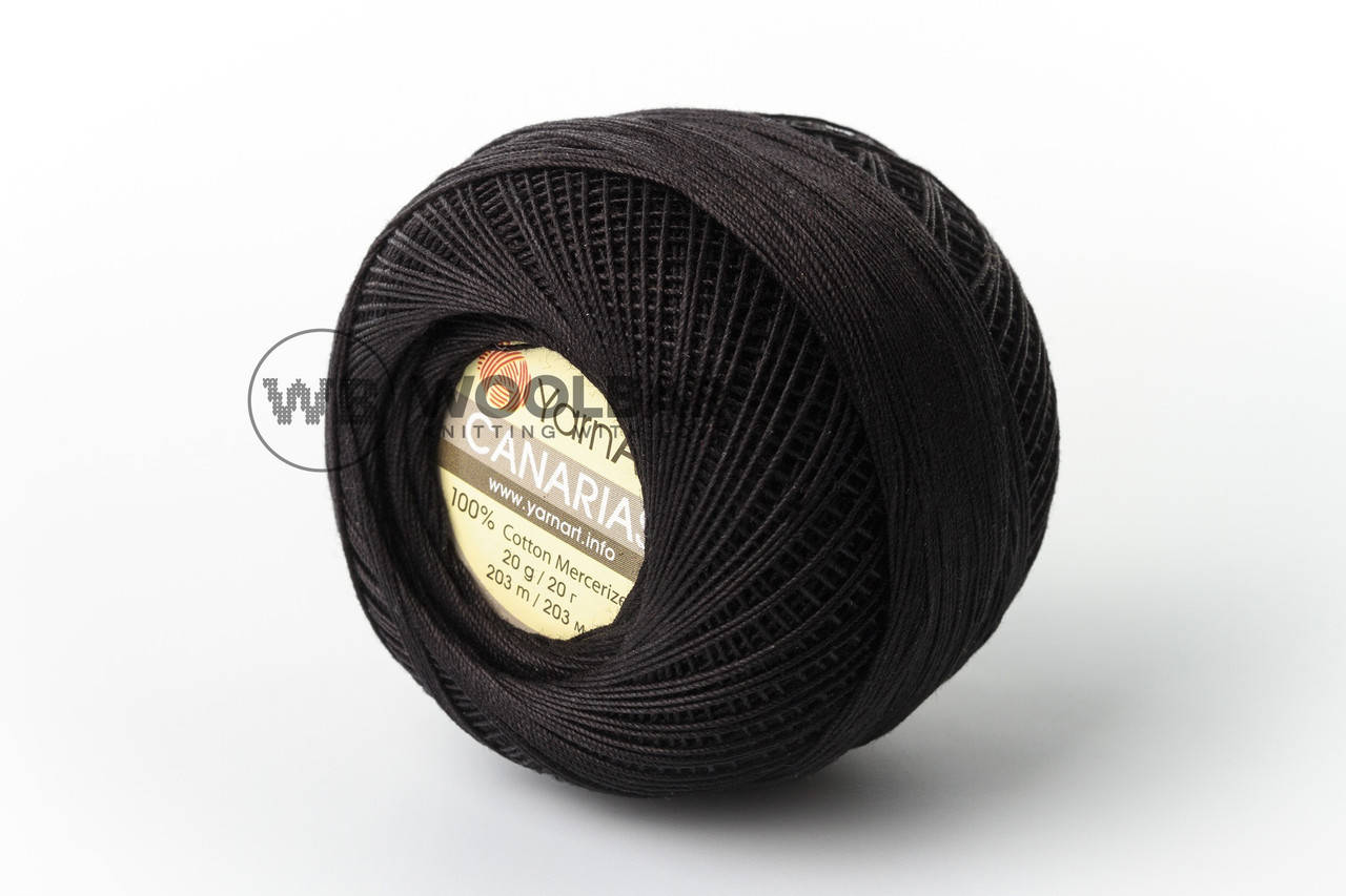 

Пряжа YarnArt Canarias 9999 черный