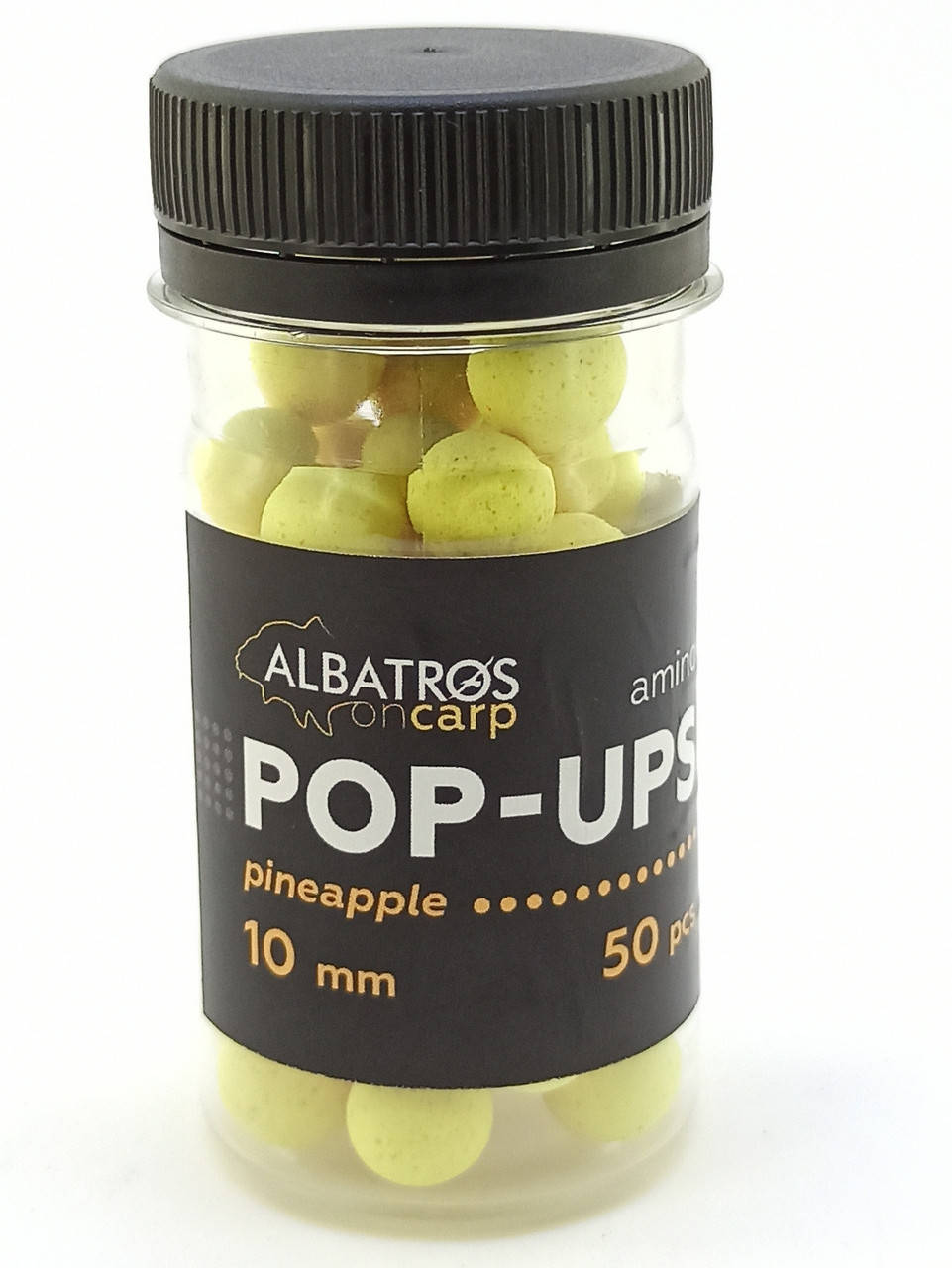 

Бойлы плавающие Amino POP-UP Pineapple (АНАНАС) 10мм "Albatros on Carp"