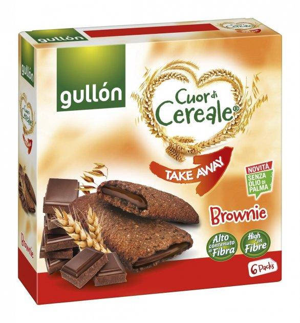 

Печиво вівсяне Gullon Cuor di Cereale Take Away Brownie , 202 г