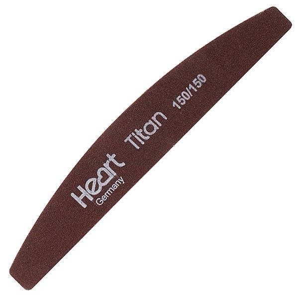 

Пилка для ногтей Heart Half TITAN Brown 150/150