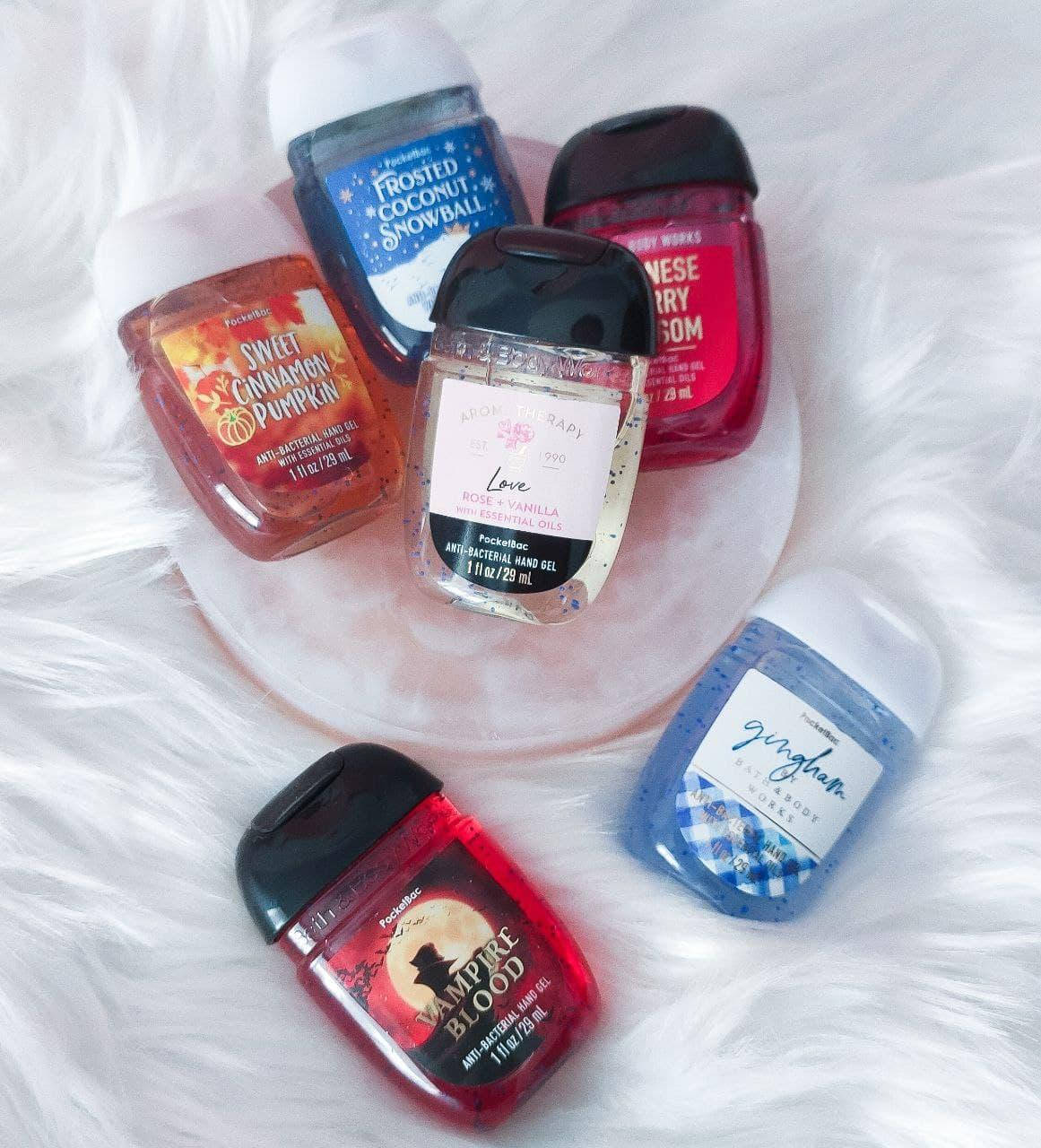 

Санитайзер антисептик Bath & body works pocket bac Anti-bacterial hand gel 29 мл