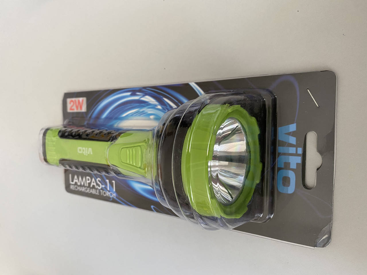 

Аккумуляторный led фонарь 2w блистер