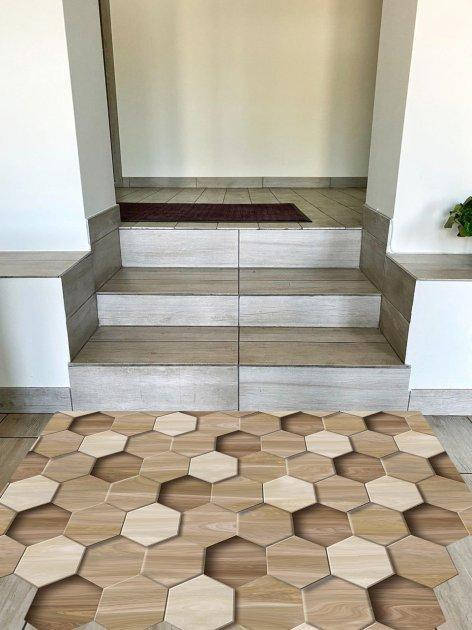 

Придверный коврик грязезащитный 78*120 см ( с возможностью обрезки), Бежевый