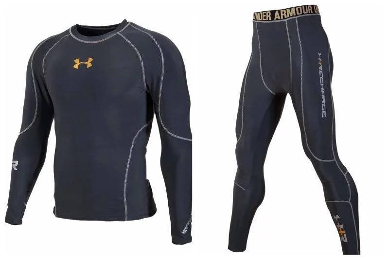 

Термобельё мужское Under Armour темно-синее, Синий
