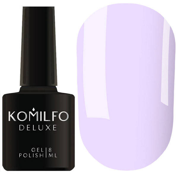 

Гель-лак Komilfo Deluxe Series D186 (очень светло-сиреневый, эмаль), 8 мл