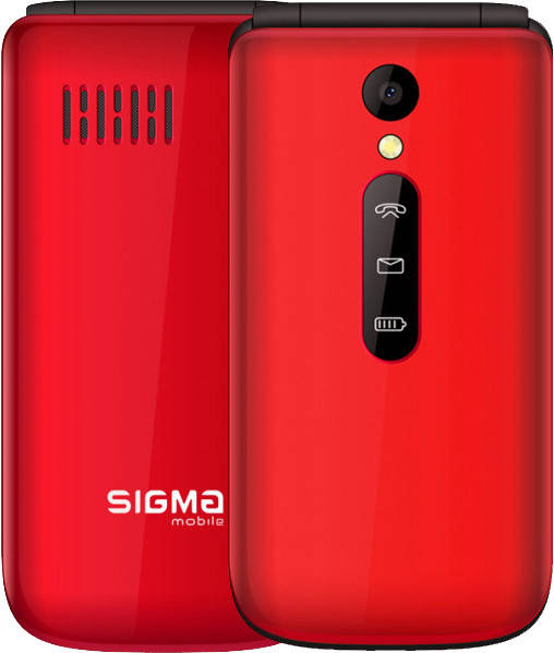 

Телефон Sigma X-Style 241 Snap Red Гарантия 12 месяцев, Красный