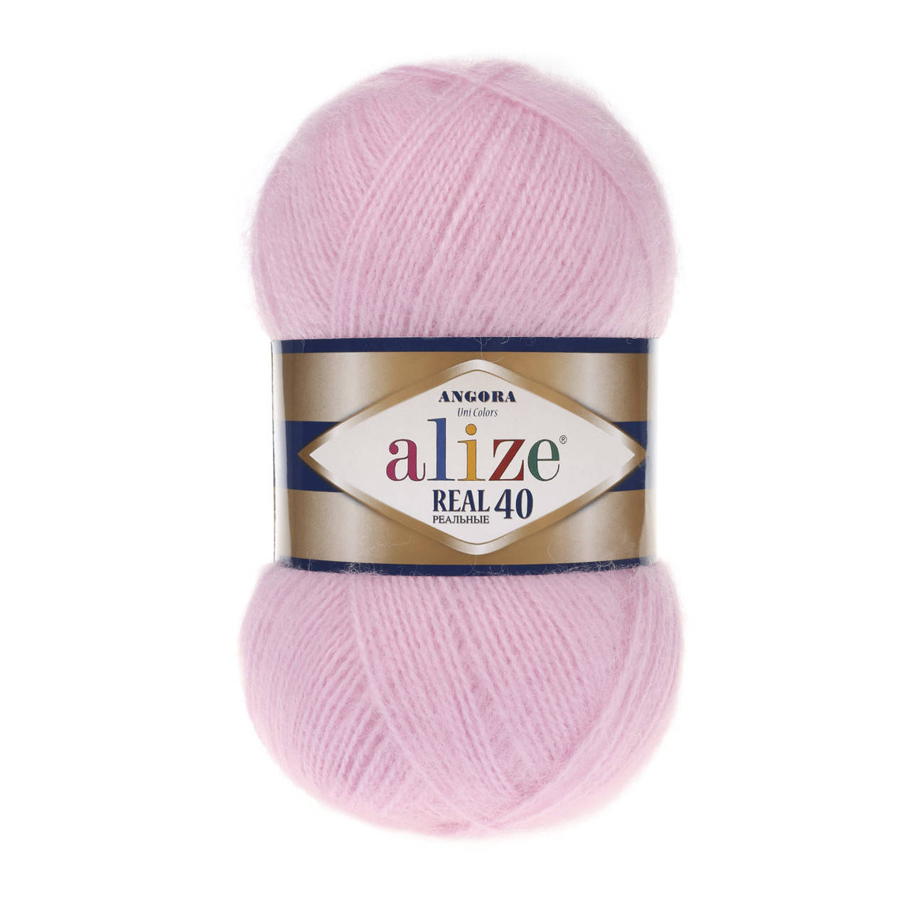 

Alize ANGORA REAL 40 светло-розовый №185