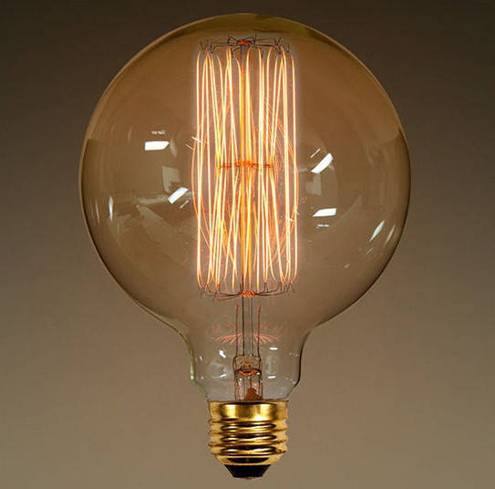 

Лампа Эдисона E27 G125 40W 2700K Amber