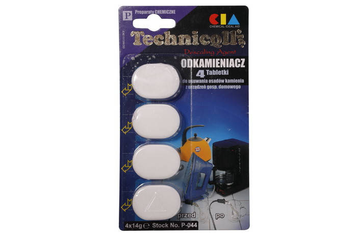 

Таблетки для чистки кофемашин, чайников, утюгов, увлажнителей Technicqll Nalmat P-044