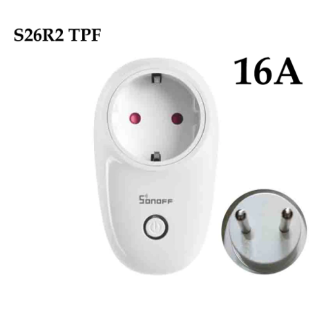 

Умная розетка SONOFF S26 r2, TPF, ТПЭ, Wi-Fi, поддержка alexa, google, ewelink, Яндекс, Алиса