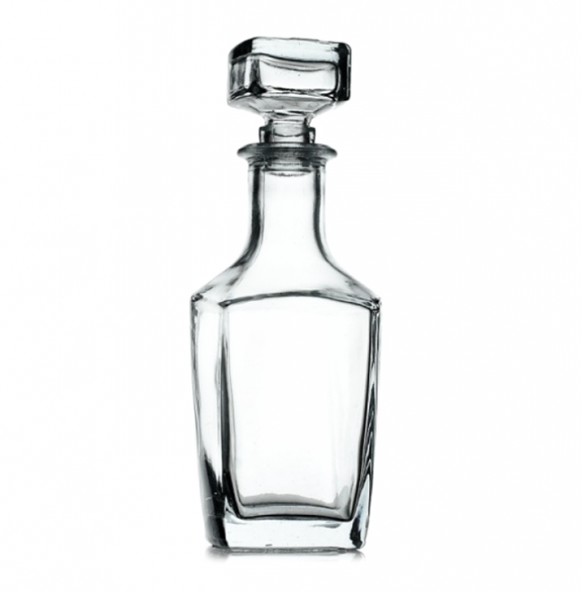 

Графин водочный с крышкой 500 мл, Прозрачный