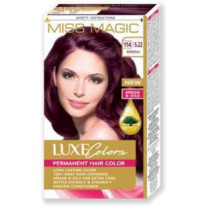 

Краска для волос- miss Magic Luxe Color № 5.22 Бордо