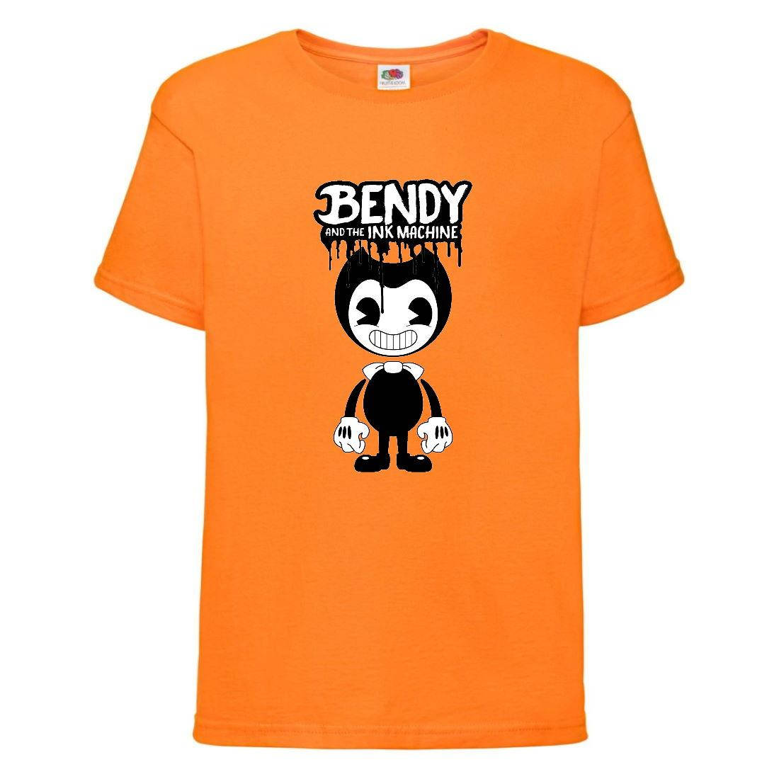 

Футболка Бенди и чернильная машина 0022 оранжевая 98-104-116-128-140-152-164 размер