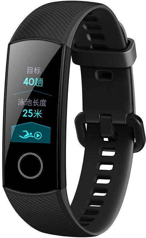

Ремешок для фитнес-браслета Honor Band 4 и 5 Black