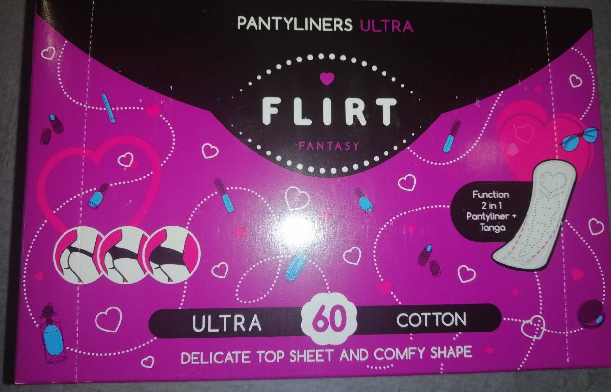 

FantasyFLIRT щоденні гіг.прокл. Slim - Cotton БЕЗ індивід. упак 150мм уп=60шт