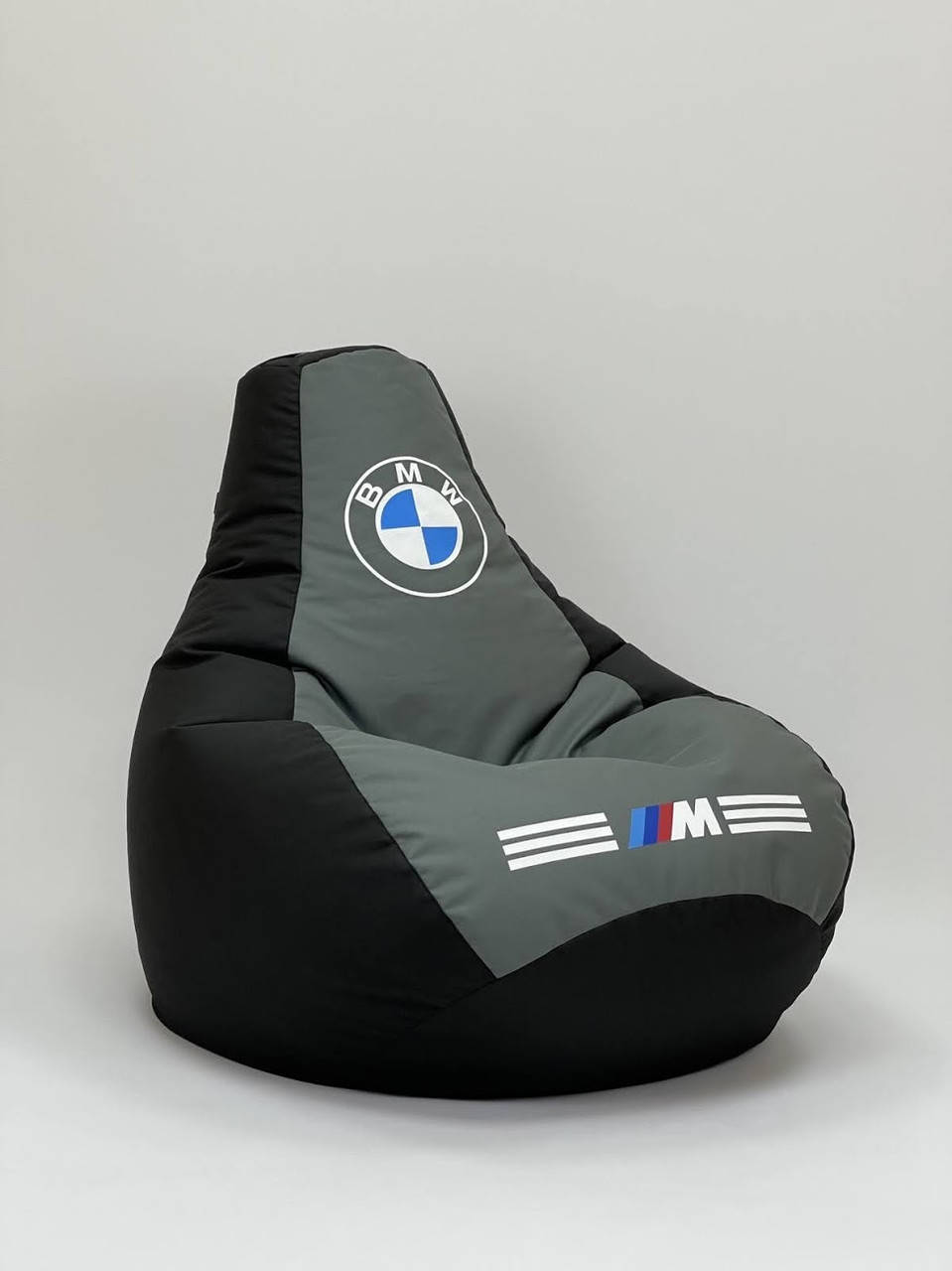 

Кресло (крісло) Мешок (мішок), бескаркасное кресло Груша XL130*90, Мягкий Пуф кресло +Принт БМВ