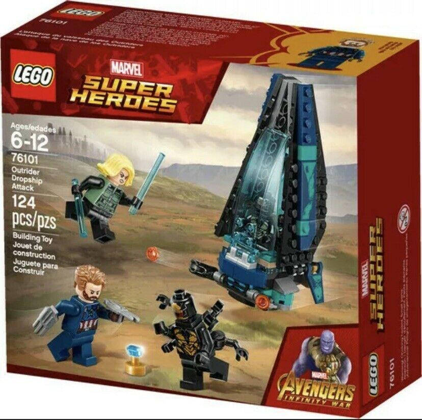 

Lego Super Heroes 76101 Атака десантного корабля пришельцев