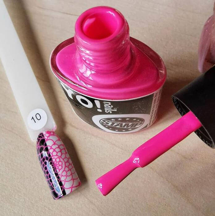 

Краска для стемпинга Yo!Nails Stamp 10