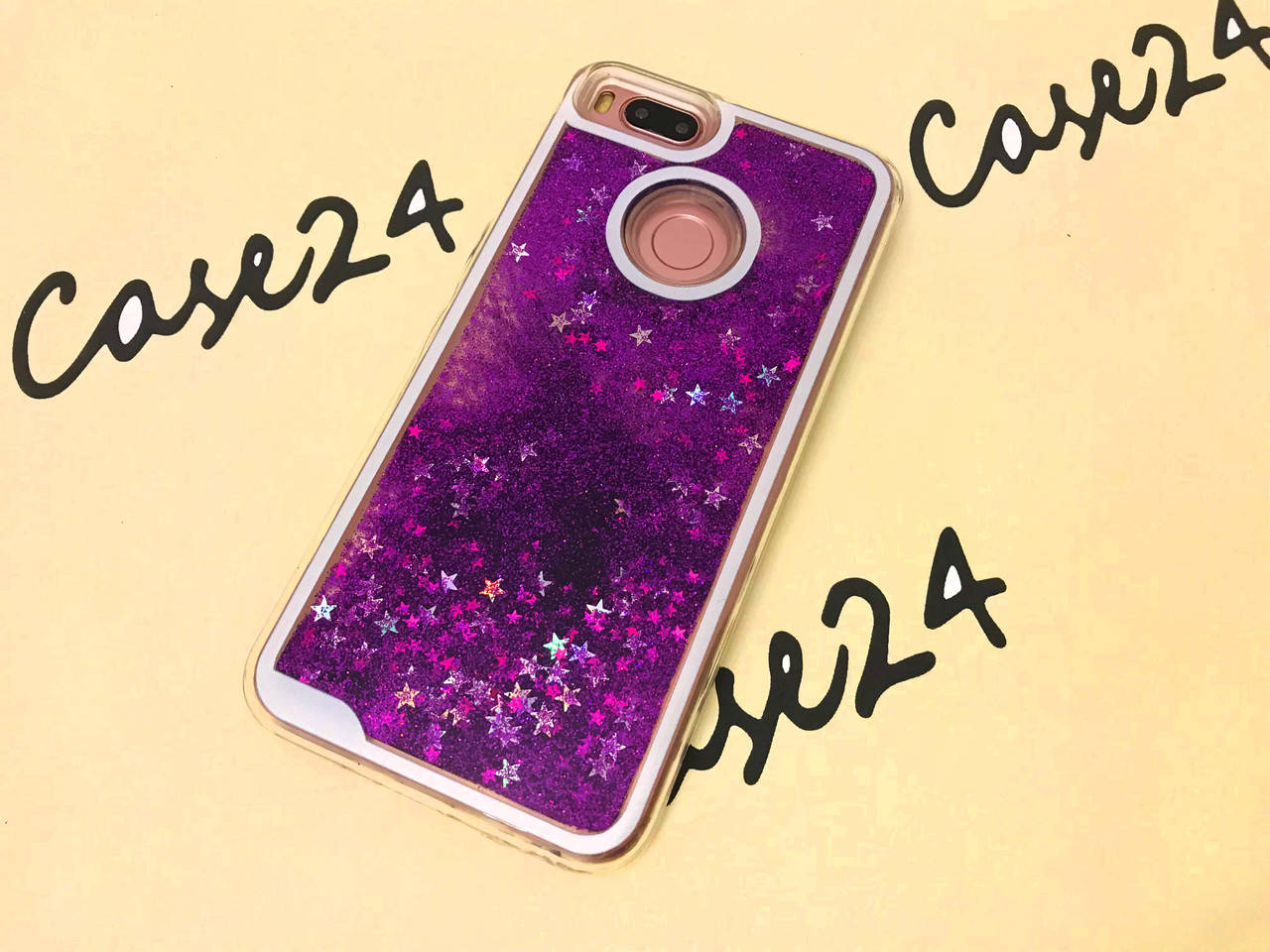 

Перетекающий TPU чехол Star для Xiaomi Mi A1 (5 цветов) фиолетовый