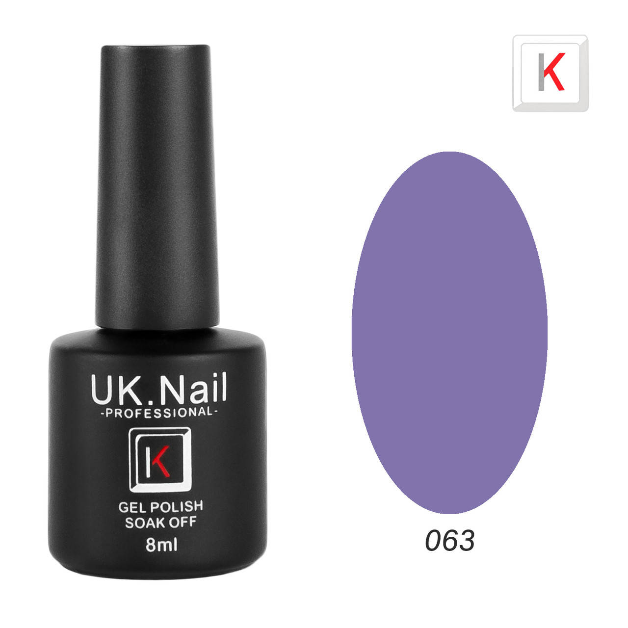 

Гель-лаки UK.Nail 8 мл, №63