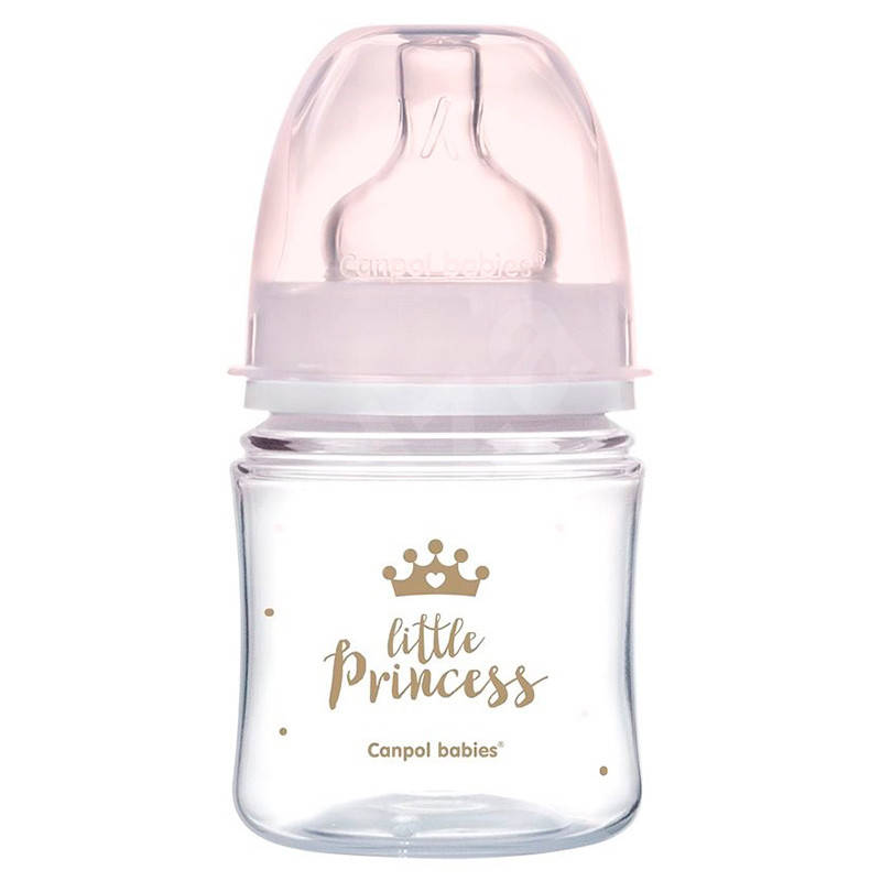 

Бутылочка антиколиковая Canpol Babies Royal baby 120 мл PP, 35 / 233_blu, \