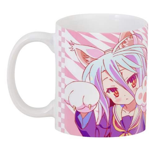 

Кружка Без игры жизни нет No game no life: Shiro e Izuna NGNL 02.03, Белый