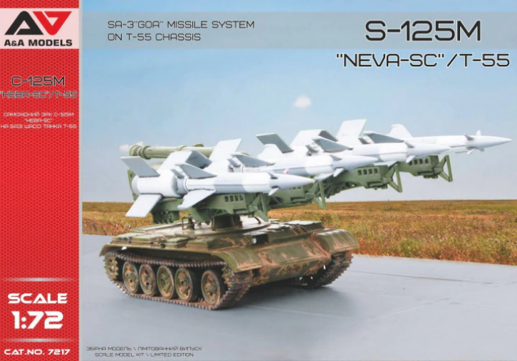 

1/72 A&A Models 7217 S-125M "Neva-SC"/T-55