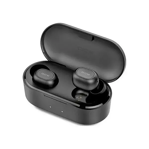 

Беспроводные наушники QCY T2C Black TWS, вакуумные с микрофоном, Черный