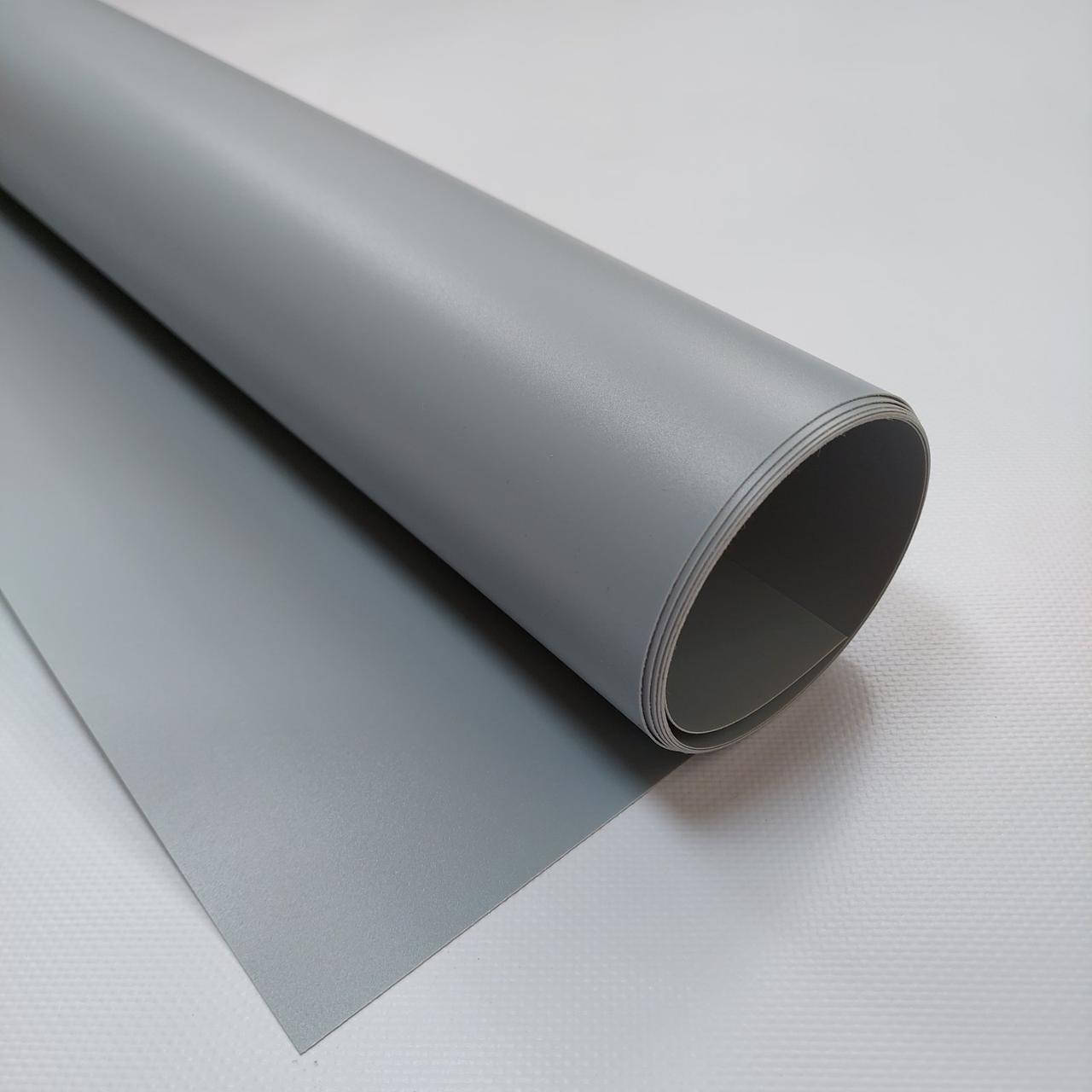 

Фон виниловый матовый для предметной съемки Серый 68×130 см ПВХ