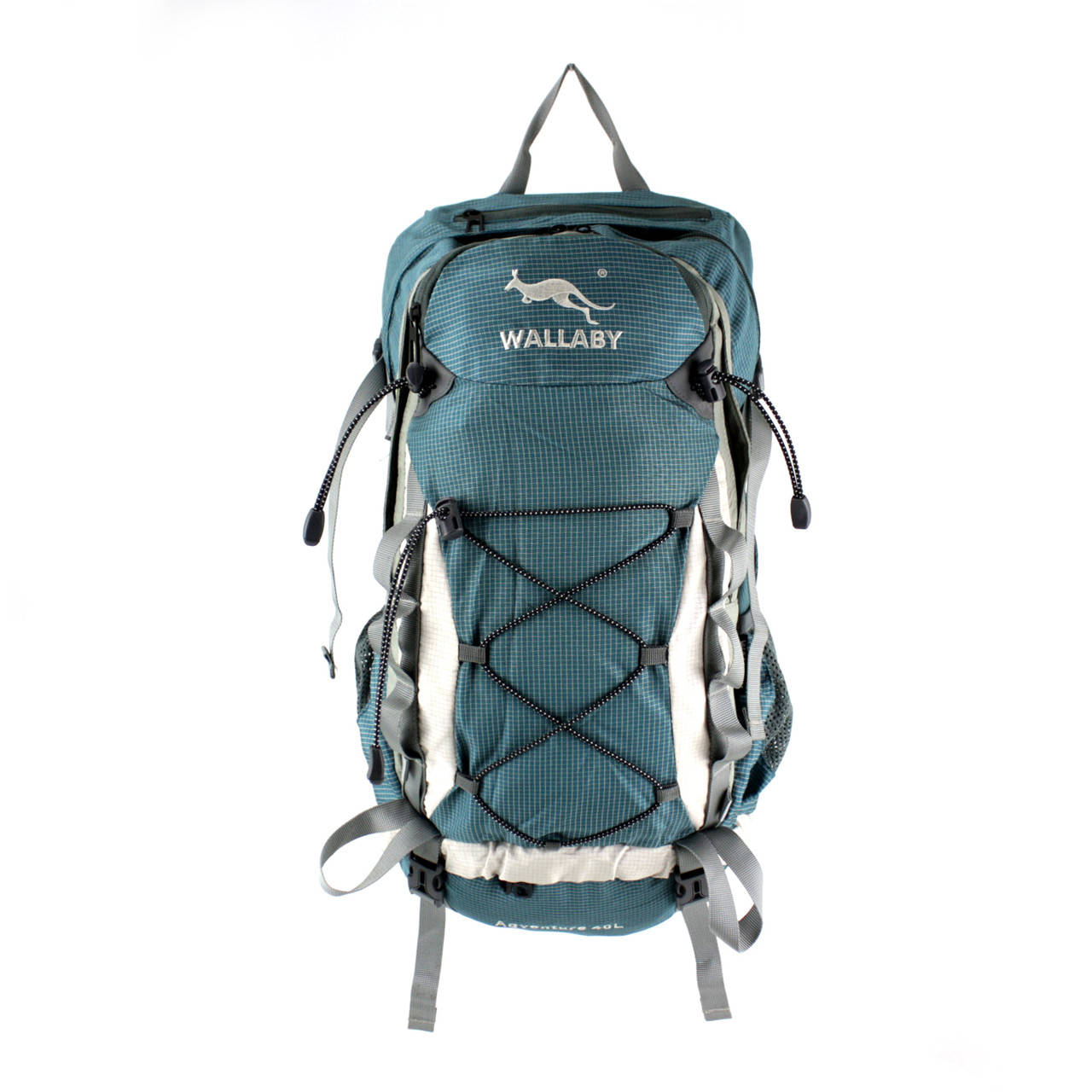 

Туристический рюкзак Wallaby E514 голубой, Черный