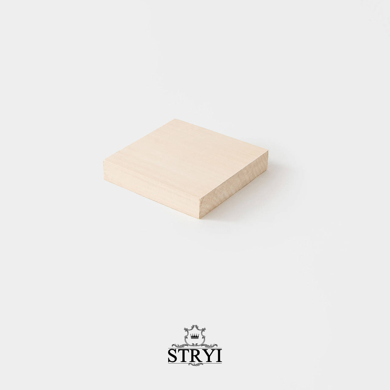 

Дощечка тренировочная STRYI для резьбы, липа, 100*100*20мм, арт.701010