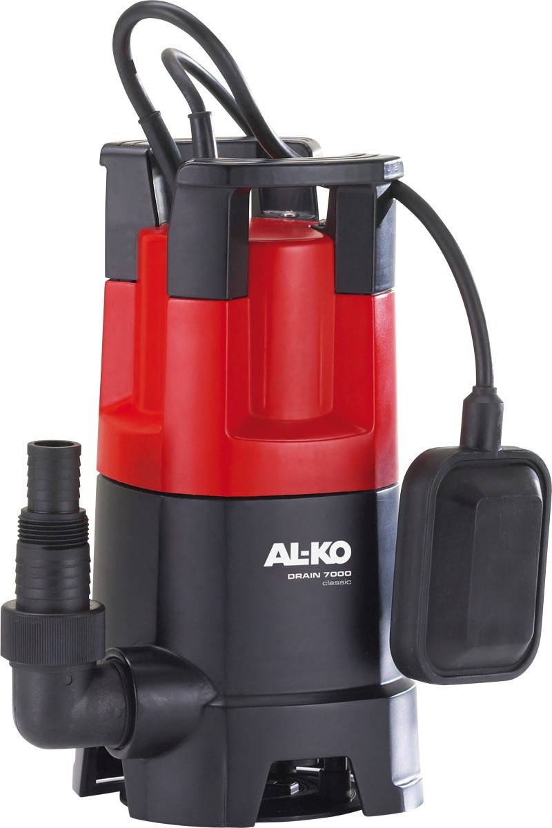 

Погружной насос для грязной воды AL-KO Drain 7000 Classic (0.35 кВт, 7000 л/ч)