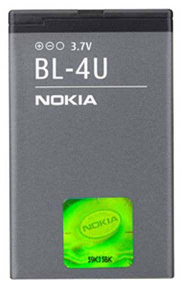 

Аккумулятор Nokia BL-4U (1000 mAh)