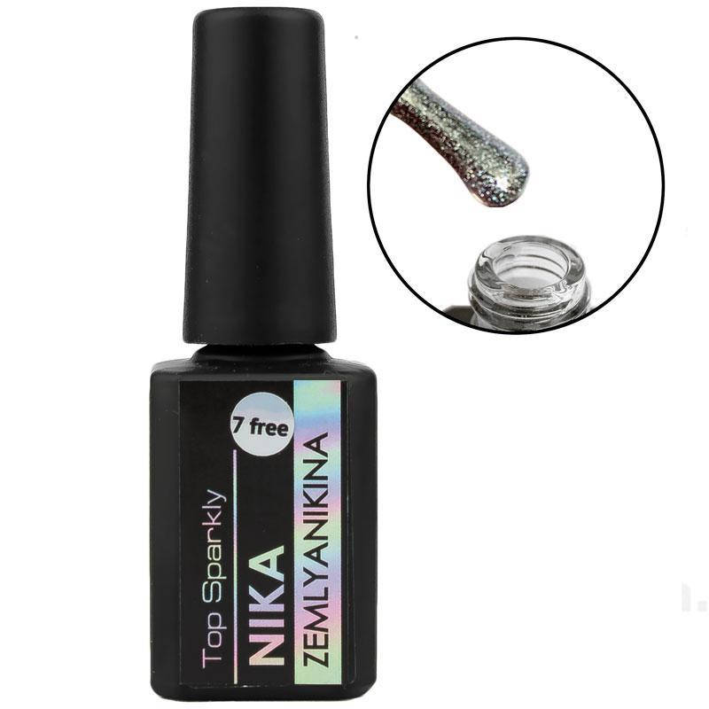 

Топ с шиммером без ЛС Rubber Top Nika Zemlyanikina Sparkly, 15мл