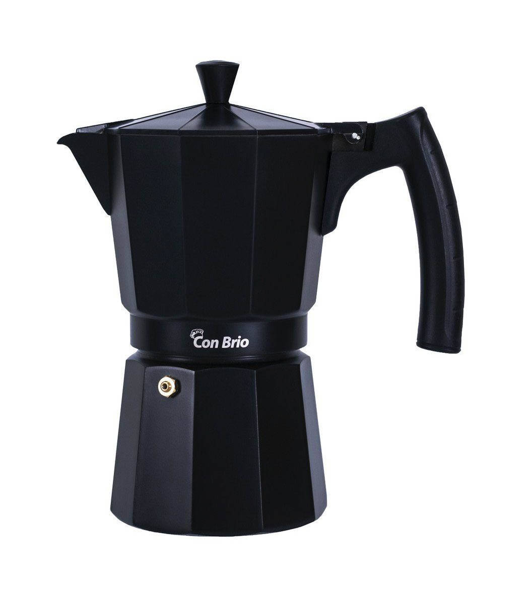 

Кофеварка гейзерная Con Brio CB-6403 150 мл Черный